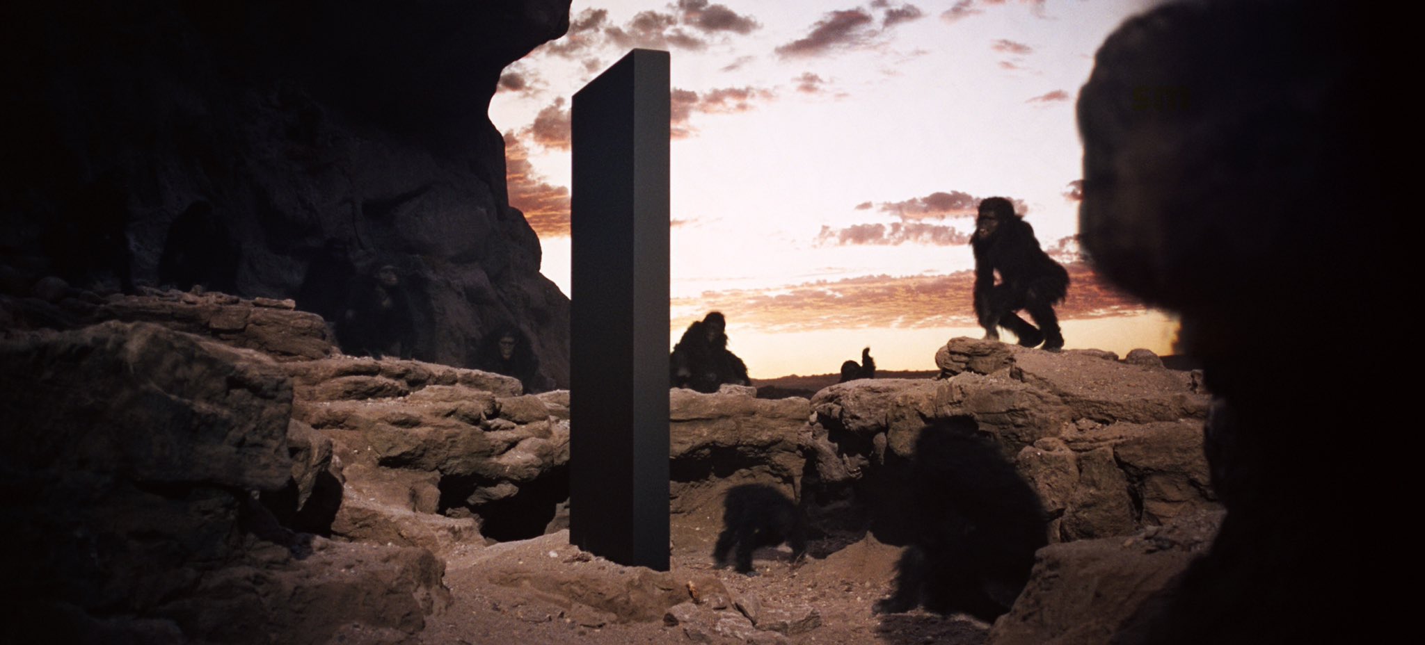 The monolith from 2001: A Space Odyssey